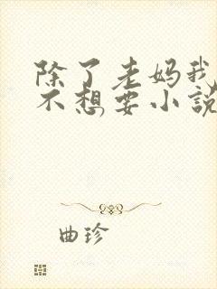 除了老妈我谁也不想要小说免费阅读