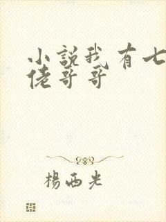 小说我有七个大佬哥哥