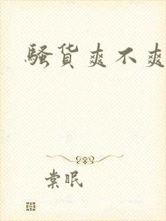 骚货爽不爽嗯啊