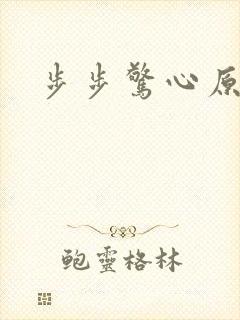 步步惊心原著