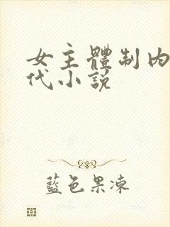 女主体制内的现代小说
