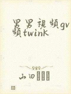 男男视频gv视频twink封面