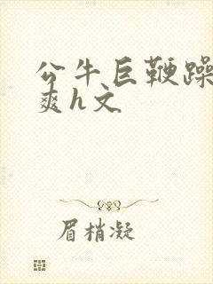 公牛巨鞭躁得好爽h文