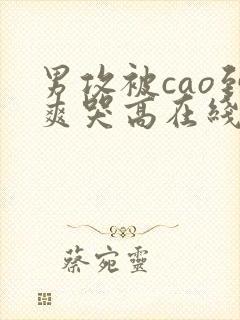 男攻被cao到爽哭高在线观看