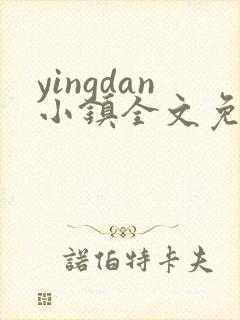 yingdan小镇全文免费阅读笔趣阁封面