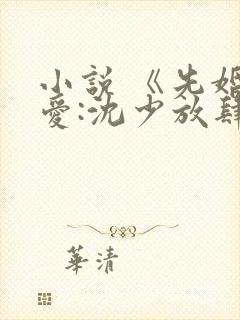 小说 《先婚后爱:沈少放肆宠》