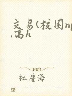 交易(校园np,高h封面