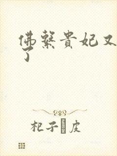 佛系贵妃又剧透了