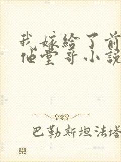 我嫁给了前男友他堂哥小说在线阅读