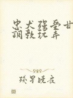 忠犬强受甘愿被调教玩弄