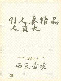 91人妻精品人人爽九