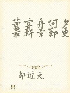 萧宴舟何夕小说最新章节更新时间表封面