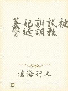 华妃训诫被扒开臀缝调教