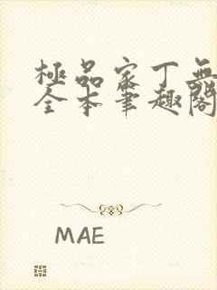 极品家丁无删减全本笔趣阁