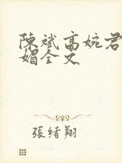 陈斌高婉君赵心媚全文封面