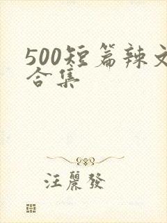 500短篇辣文合集