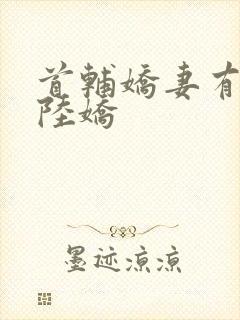 首辅娇妻有空间陆娇封面