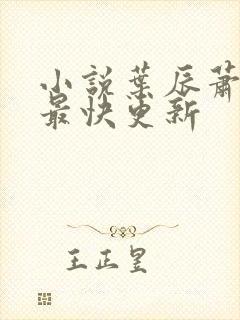 小说叶辰萧初然最快更新