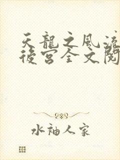 天龙之风流猎艳后宫全文阅读