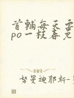 首辅每天要不够po一枝春免费阅读