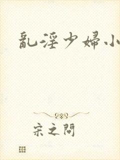 乱淫少妇小说