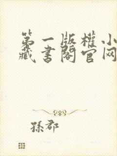 第一版权小说网藏书阁官网封面