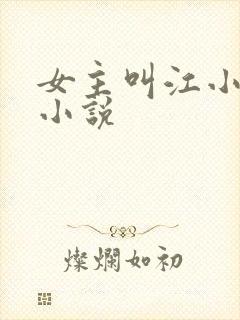 女主叫江小鱼的小说