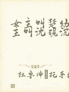 女主叫楚幼微男主叫沈砚沉的小说封面