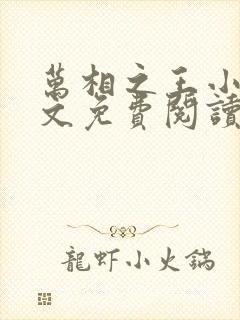 万相之王小说全文免费阅读笔趣阁