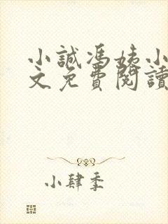 小诚冯姨小说全文免费阅读最新章节