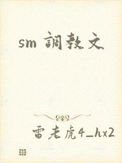 sm 调教文