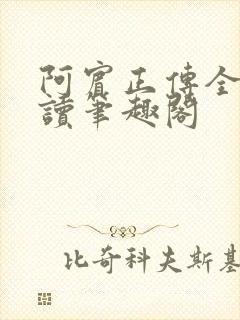 阿宾正传全文阅读笔趣阁