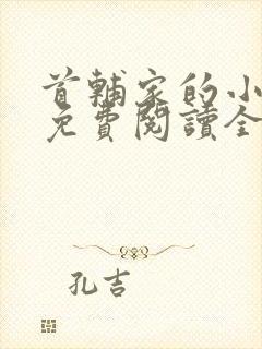 首辅家的小悍妻免费阅读全文封面