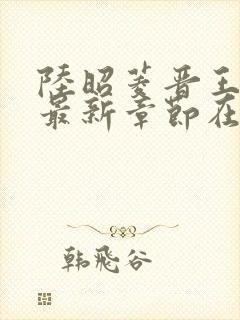 陆昭菱晋王小说最新章节在线阅读