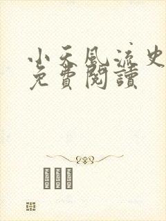 小天风流史全文免费阅读