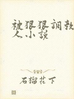 被狠狠调教的女人小说