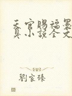 天官赐福墨香铜臭小说全文免费阅读