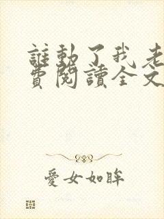 谁动了我老婆免费阅读全文