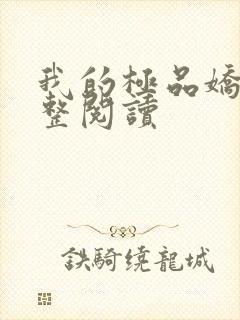 我的极品娇妻完整阅读