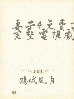 妻子4免费高清完整电视剧