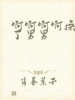 啊啊啊啊操死我了男男封面