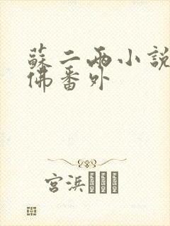 苏二两小说四面佛番外封面