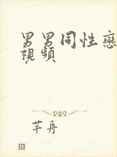 男男同性恋爰做视频