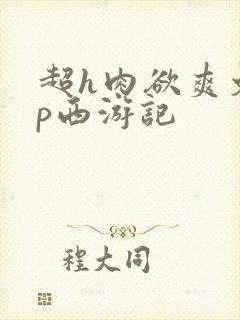 超h肉欲爽文np西游记