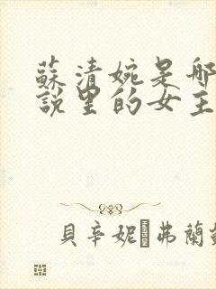 苏清婉是哪部小说里的女主