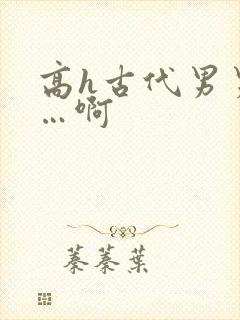 高h古代男男嗯…啊