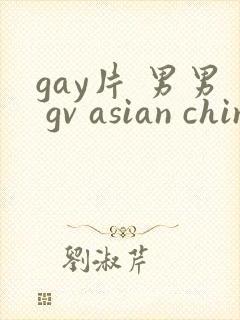 gay片 男男 gv asian chinese gay封面