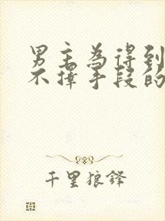 男主为得到女主不择手段的小说