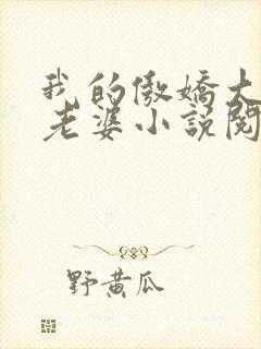 我的傲娇大小姐老婆小说阅读全文