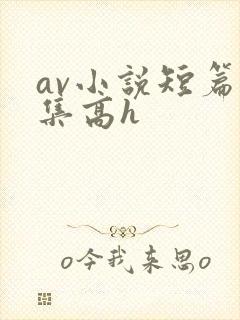 av小说短篇合集高h